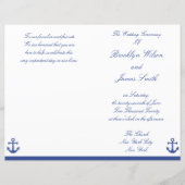 Nautic Wedemony Program Flyer (Vorderseite)