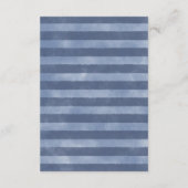 Nautic Whale Danke Karte (Rückseite)