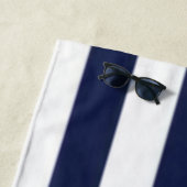 Nautic White Blue Boy Pirate Strandtuch (Beispiel)