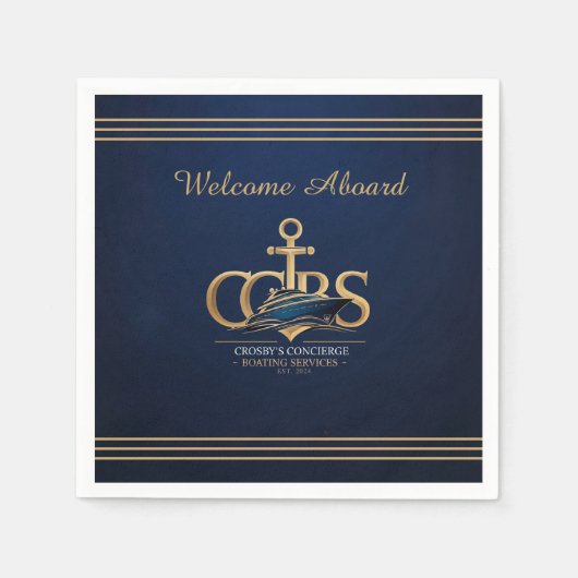 Nautica CCBS Merch.l Napkin Serviette (Vorderseite)