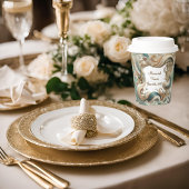 Nautica Pearl Coast Elegance Paper Cup mit Lid Pappbecher