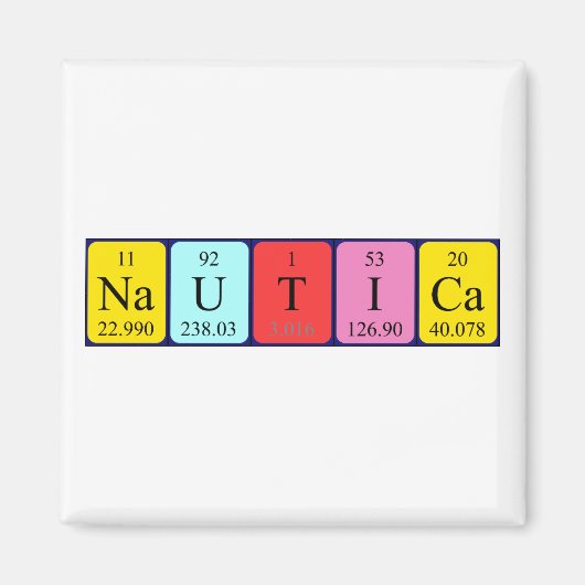 Nautica Periodenmagnet Magnet (Vorne)