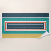 Nautica-Style-Stranddecke Strandtuch (Vorderseite)