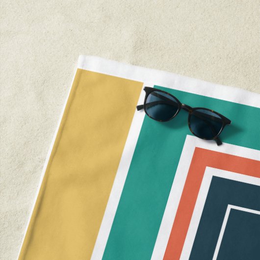 Nautica-Style-Stranddecke Strandtuch (Beispiel)