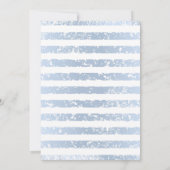 Nautical Adventure Anchor Oh Boy Boho Baby Shower Einladung (Rückseite)