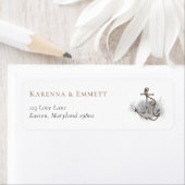 Nautical Adventure Baby Dusche Rücksendeadresse (Insitu)