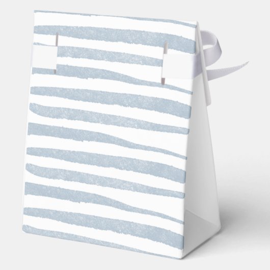 Nautical Adventure White Baby Dusche Geschenkschachtel (Rückseite)