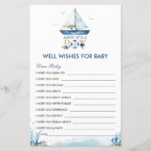 Nautical Ahoy Es ist ein Boy Well, das eine Babyka (Vorderseite)