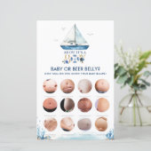 Nautical Ahoy Es ist ein Junge, was in deinem Hand (Stehend Vorderseite)