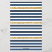 Nautical Ahoy Es ist ein Junge, was in deinem Hand (Rückseite)