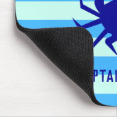 Nautical Ahoy Matey! Personalisierter Strand von M Mousepad (Ecke)