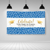 Nautical Anchor Abschluss Class 20XX Grad Cap Banner
