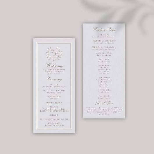 Nautical Anchor Classic-Programm für feierliche Ho