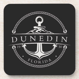Nautical Anchor Dunedin Florida 1950 Getränkeuntersetzer