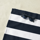 Nautical Anchor Family Name Beach House Strandtuch (Beispiel)