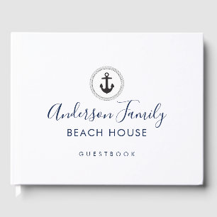Nautical Anchor Ferienhaus zu mieten Gästebuch