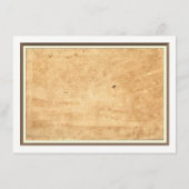 Nautical Anchor Gerahmte Vintage Paper Wedding Begleitkarte (Rückseite)