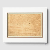 Nautical Anchor Gerahmte Vintage Paper Wedding Gästebuch (Rückseite)