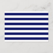 Nautical Anchor Hochzeitsunterkunft Begleitkarte (Rückseite)