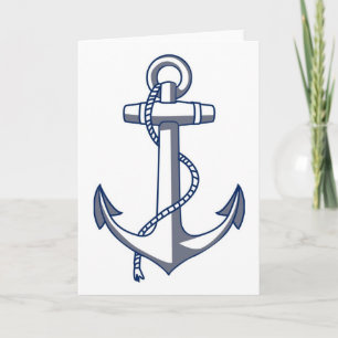 Nautical Anchor Karte