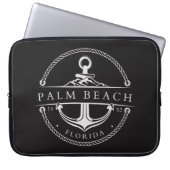 Nautical Anchor Palm Beach Florida 1952 Laptopschutzhülle (Vorderseite)