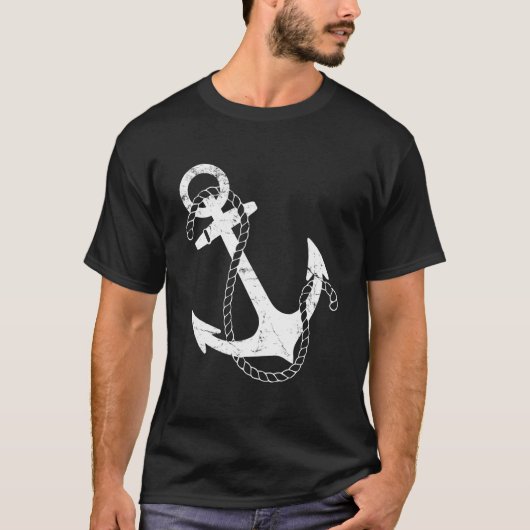 Nautical Anchor T-Shirt (Vorderseite)