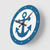 Nautical Anchor wall clocks Runde Wanduhr (Winkel)