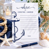Nautical Anchor Wedding Advance