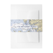 #Nautical Anchor #Wedding Annapolis Maryland Einladungsbanderole (Vorderseite Beispiel)