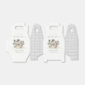 Nautical Anchor Wheel Leafy Floral Brautparty Geschenkschachtel (Ungefaltet)