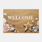 Nautical and Coastal Life is Better on Beach Fußmatte (Vorderseite)