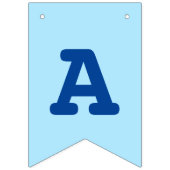 Nautical Baby Boy Bunting Wimpelkette (Zweite Fahne)