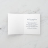 Nautical Baby Boy Showdusche Danke (Innenseite)