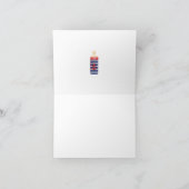 Nautical Baby Dusche Danke Karte (Innenseite)