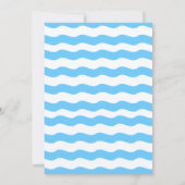 Nautical Baby Dusche mit Anchor Einladung (Rückseite)