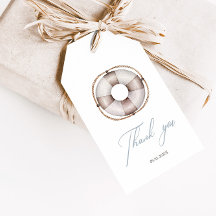 Nautical Baby Dusche Vielen Dank für Ihre Unterstü