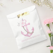 Nautical Baby Showbeutel | Pink Floral Ancho Geschenktütchen (Versiegelt)