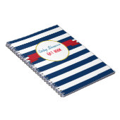 Nautical Baby Shower Geschenkbuch. Notizblock (Rechte Seite)
