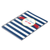 Nautical Baby Shower Geschenkbuch. Notizblock (Linke Seite)