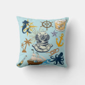 Nautical Bachelor Party Kissen (Vorderseite)