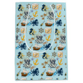 Nautical Bachelor Party Mittlere Geschenktüte (Vorderseite)