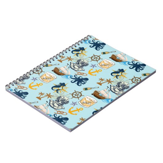 Nautical Bachelor Party Notizblock (Linke Seite)