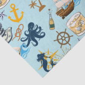 Nautical Bachelor Party Seidenpapier (Detail)
