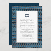 Nautical Bar Mitzvah Einladung (Vorne/Hinten)