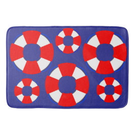 Nautical Bathroom Mat Badematte