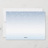 Nautical Beach Boaters Foto Weihnachtskarte Feiertagskarte (Rückseite)