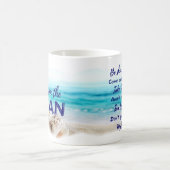 Nautical Beach Coffee Tasse Geschenk/Ocean Ratschl (Mittel)