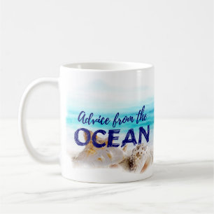 Nautical Beach Coffee Tasse Geschenk/Ocean Ratschl