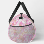 Nautical Beach Collage Hot Pink ID840 Duffle Bag (Rechts)