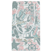 Nautical Beach Collage Sage ID840 Kleine Geschenktüte (Vorderseite)